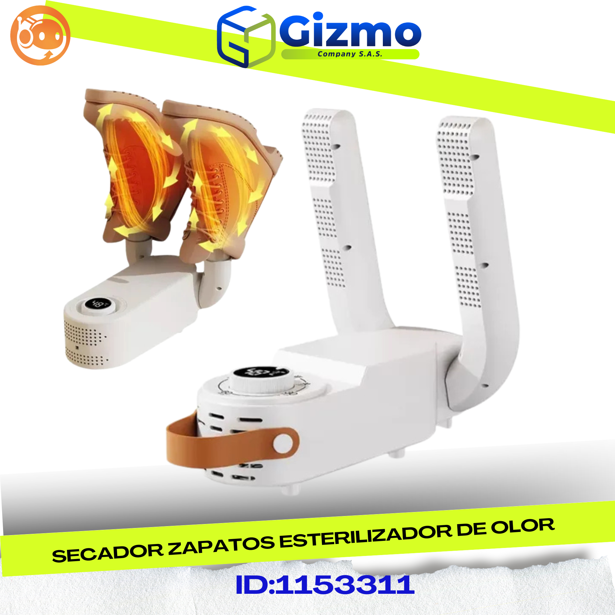 Secador de Zapatos Electrico Portatil